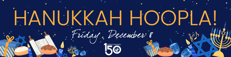 Banner Image for Hanukkah Hoopla and Shabbat Evening Worship