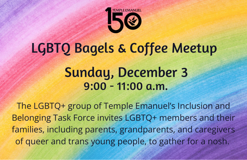 Banner Image for LGBTQ Bagels & Coffee Meetup